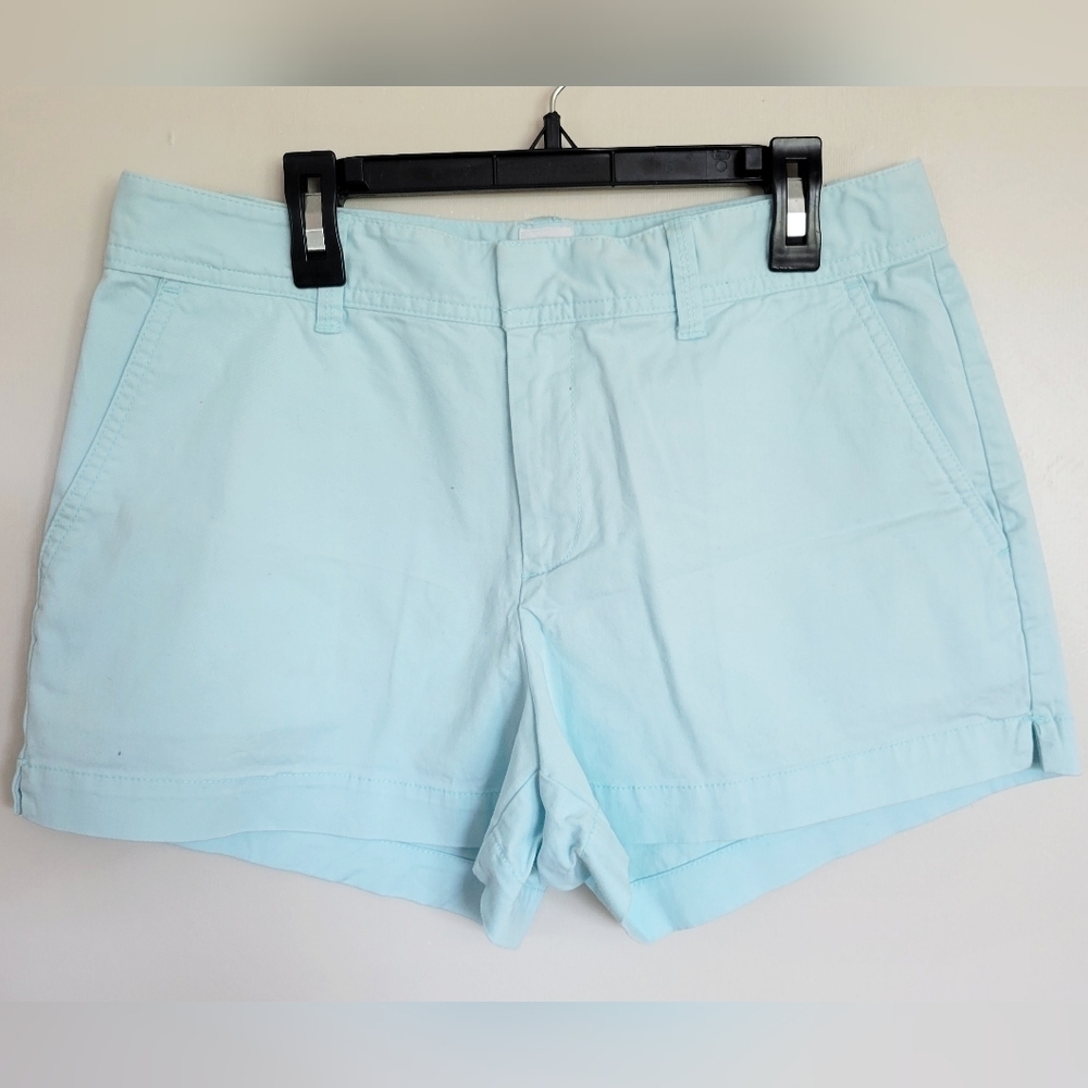 GAP Women's Powder Blue City Shorts Size 6